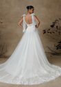 Justin Alexander Gretchen Fit-and-Flare Wedding Dress - thumbnail - 4