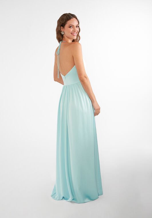 B2 Bridesmaids by Jasmine B283012 Halter Bridesmaid Dress - 2