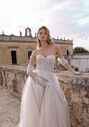 Dance of Puglia by LOVE by Ricca Sposa 25-003(2) Brigitta A-Line Wedding Dress - thumbnail - 2