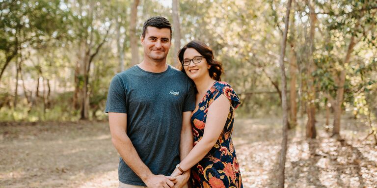 Kylie & Grant Home Page Banner