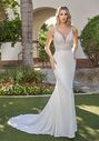 Jasmine Couture Luna Fit-and-Flare Wedding Dress - thumbnail - 2