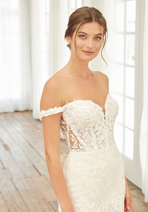 Adrianna Papell Platinum 31249 Mermaid Wedding Dress - 2