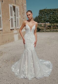 Sincerity Bridal 44470 Mermaid and Trumpet Wedding Dress