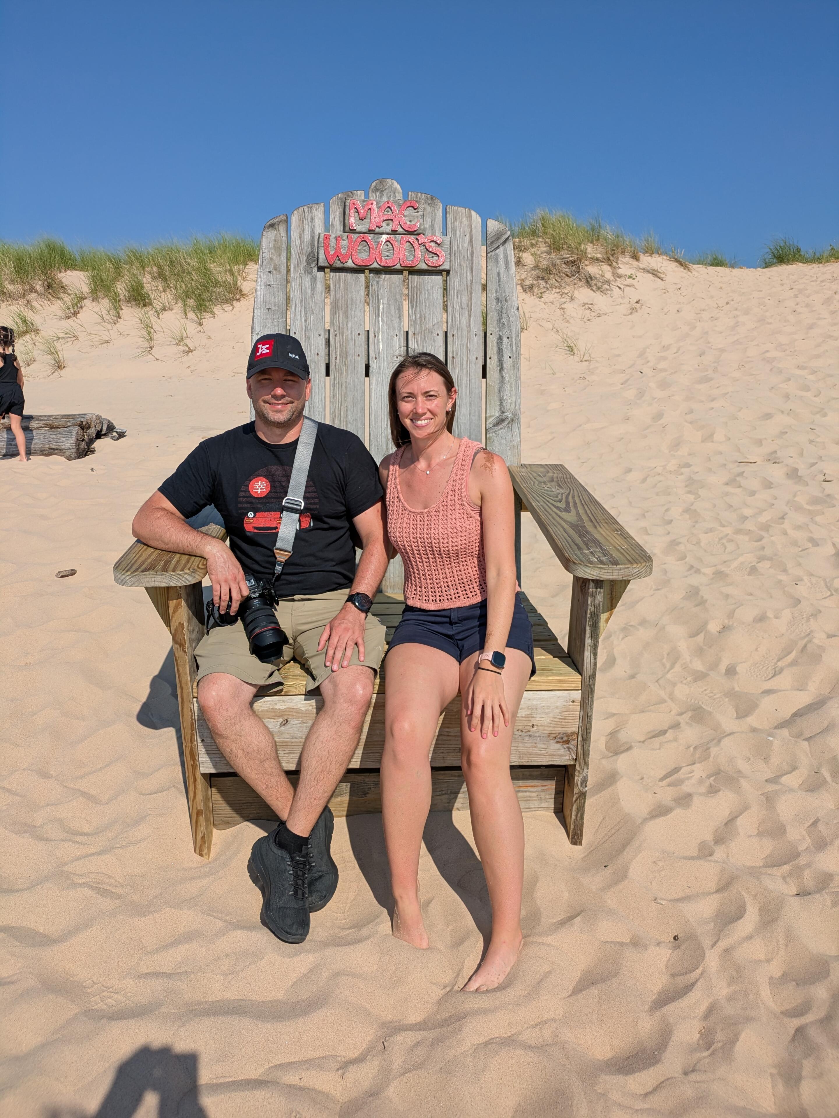 Family trip up to Michigan