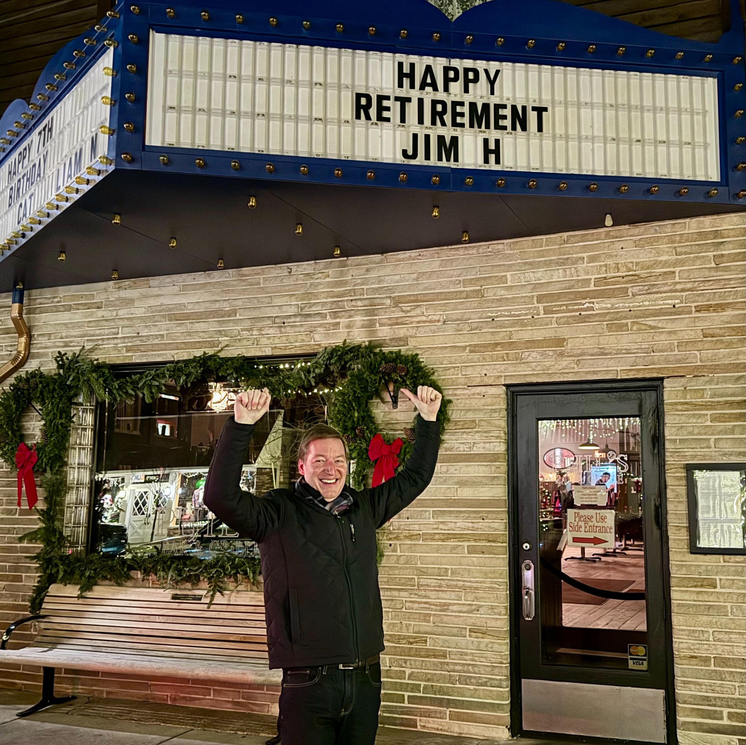 Picture of Jim Retires