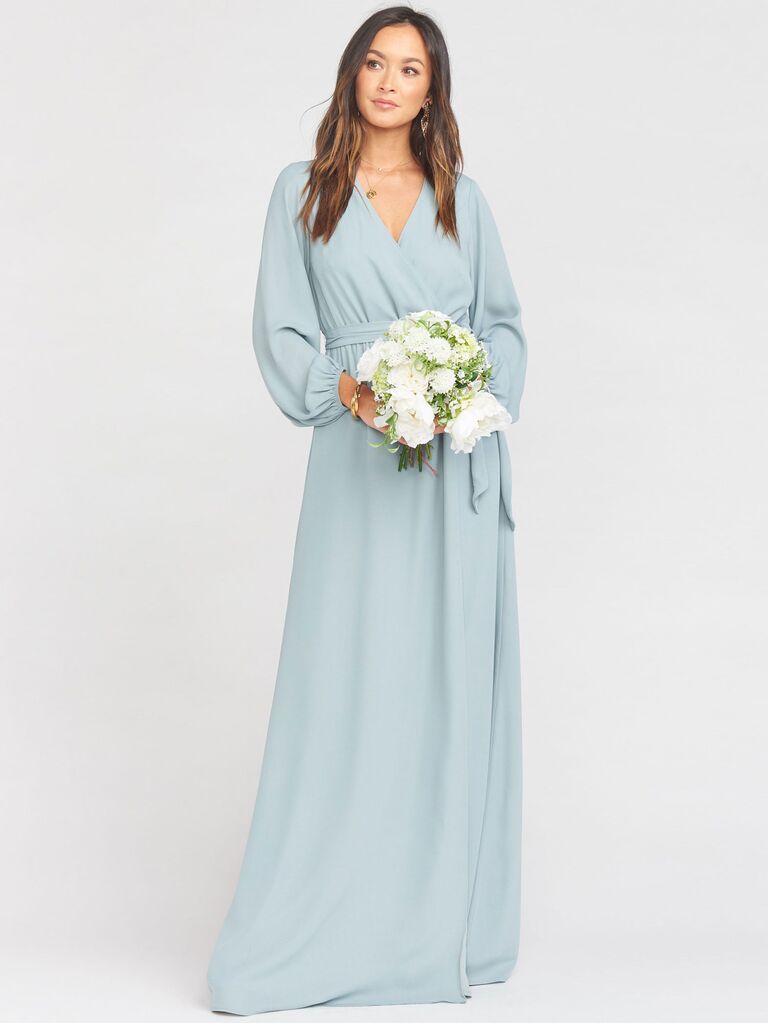 30 Long-Sleeve Bridesmaid Dresses We Love