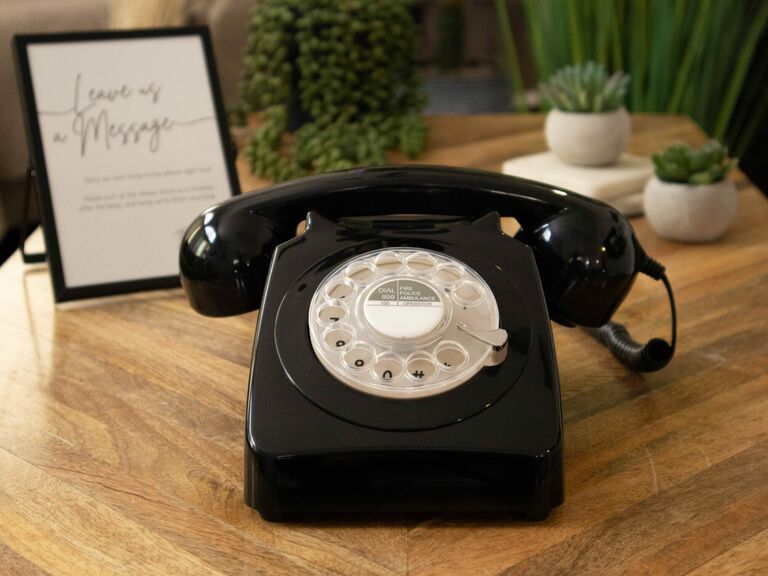 Flashbulb Memories Audio Guest Book Phone