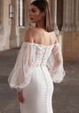 Adore by Justin Alexander Emma Fit-and-Flare Wedding Dress - thumbnail - 3