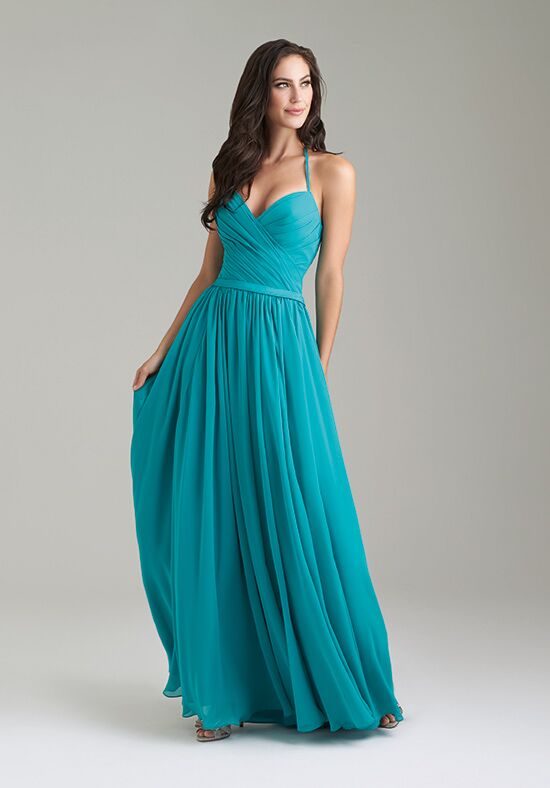 Allure Bridesmaids 1467 V-Neck Bridesmaid Dress - 1