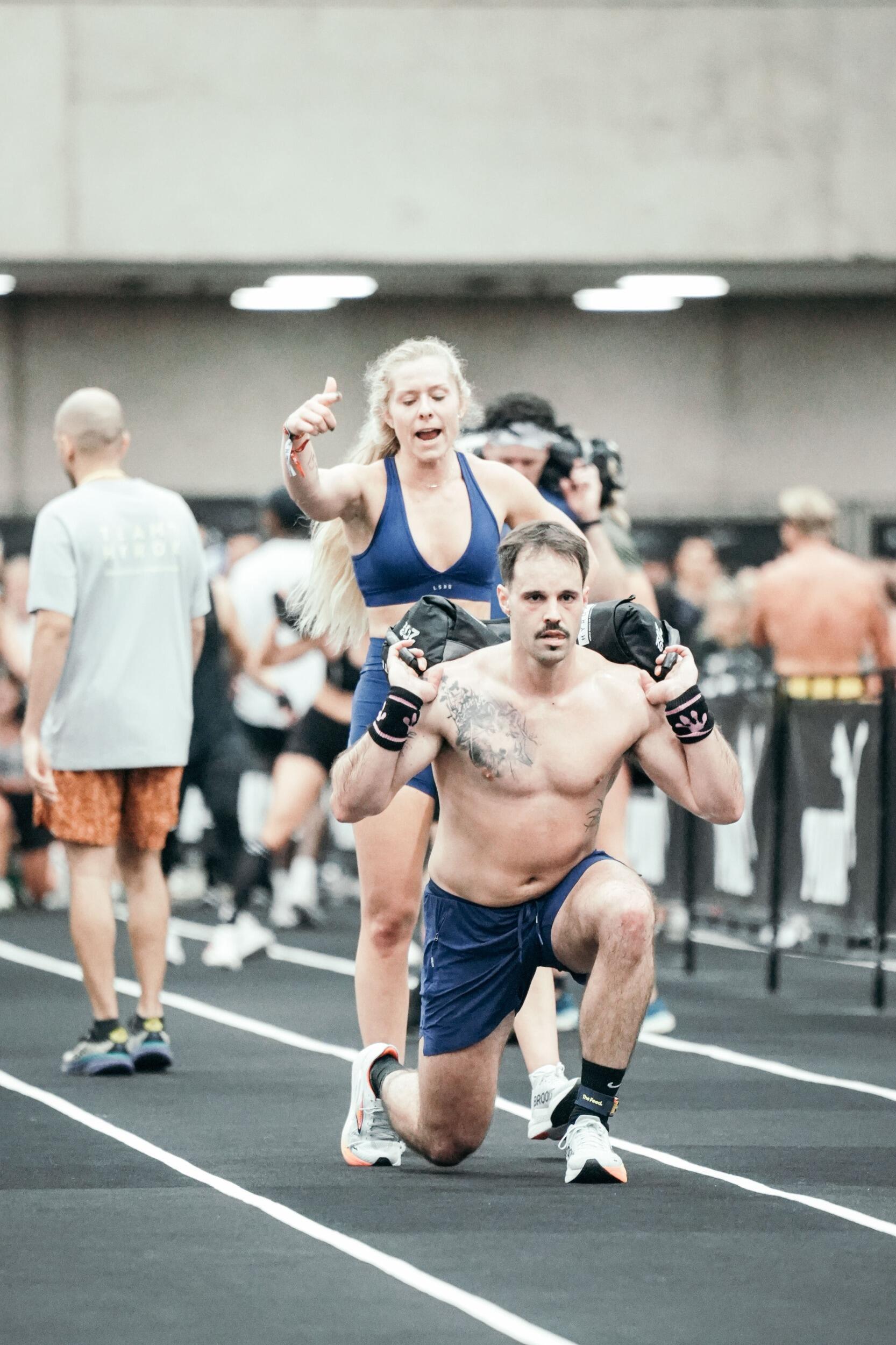 Competed in Hyrox Mixed Doubles