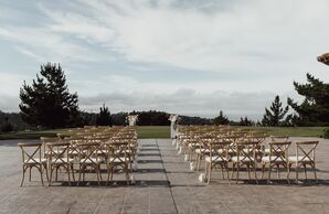 Outdoor Ceremony Space at Tehama Golf Club in Carmel-By-The-Sea, California