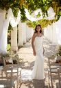Lillian West 66388 Fit-and-Flare Wedding Dress - thumbnail - 3