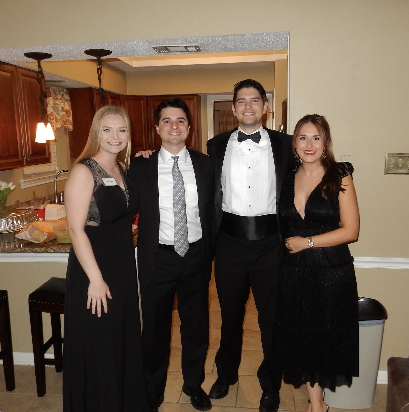 First murder mystery party. 