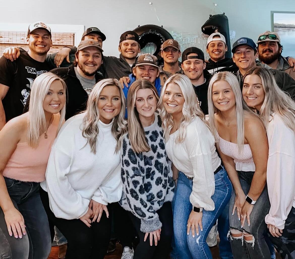 This was the trip Zach's friends told me we should be something more. Even though we were sure to stand on opposite sides, this picture ratted us out to our parents. Thank you, Facebook!