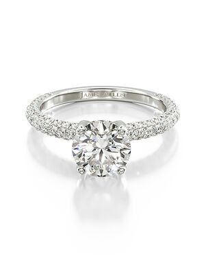 James Allen Round Cut Engagement Ring