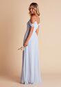 Birdy Grey Devin Convertible Dress in Ice Blue V-Neck Bridesmaid Dress - thumbnail - 3