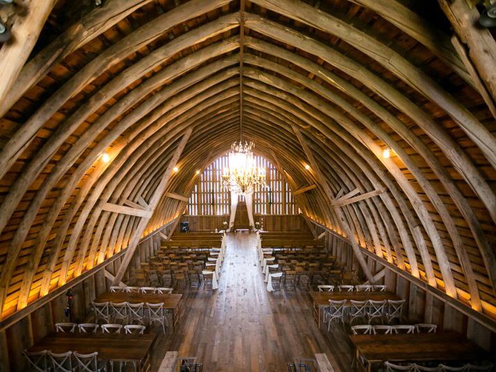 Barn wedding venue in Scandia, Minnesota.