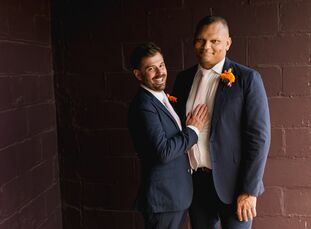 Although the ongoing COVID-19 pandemic meant Jason and Kevin couldn't have a large, over-the-top wedding, the couple was still able to celebrate their