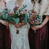 A Simple Winter Wedding With Proteas at The Foundry Event Space in Topeka, Kansas
