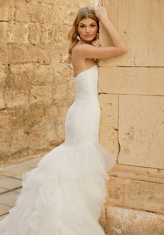 Sincerity Bridal 44501 Mermaid and Trumpet Wedding Dress - 2