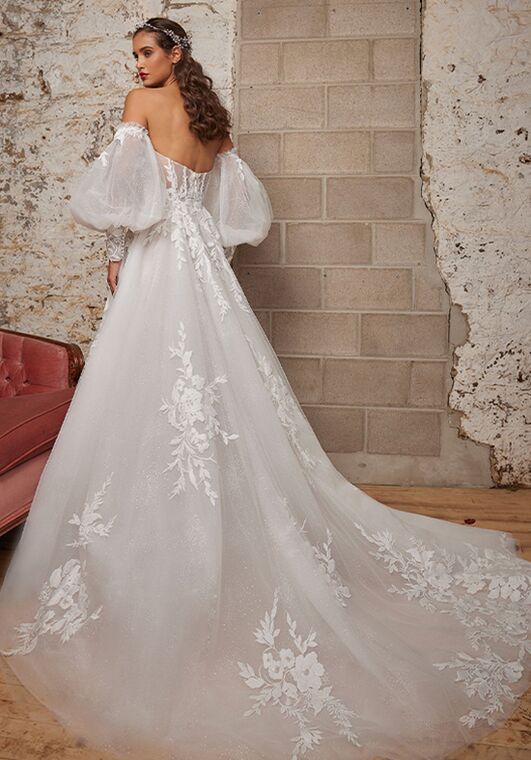 Calla Blanche 123245 Arlette A-Line Wedding Dress - 3