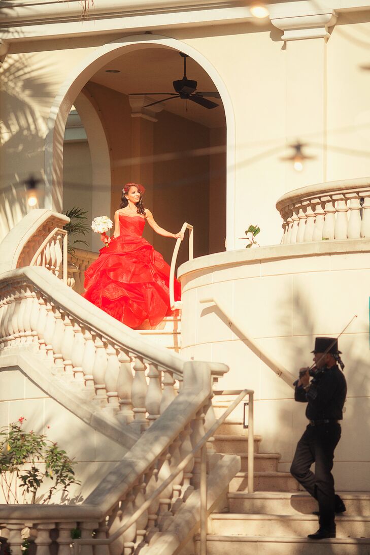 Amina's Ritz-Carlton, Sarasota Staircase Processional
