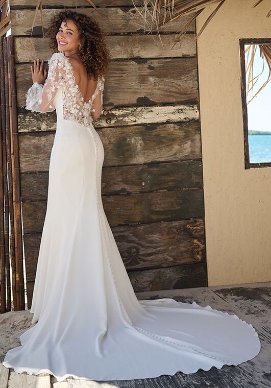 Rebecca Ingram JOY Sheath Wedding Dress - 4