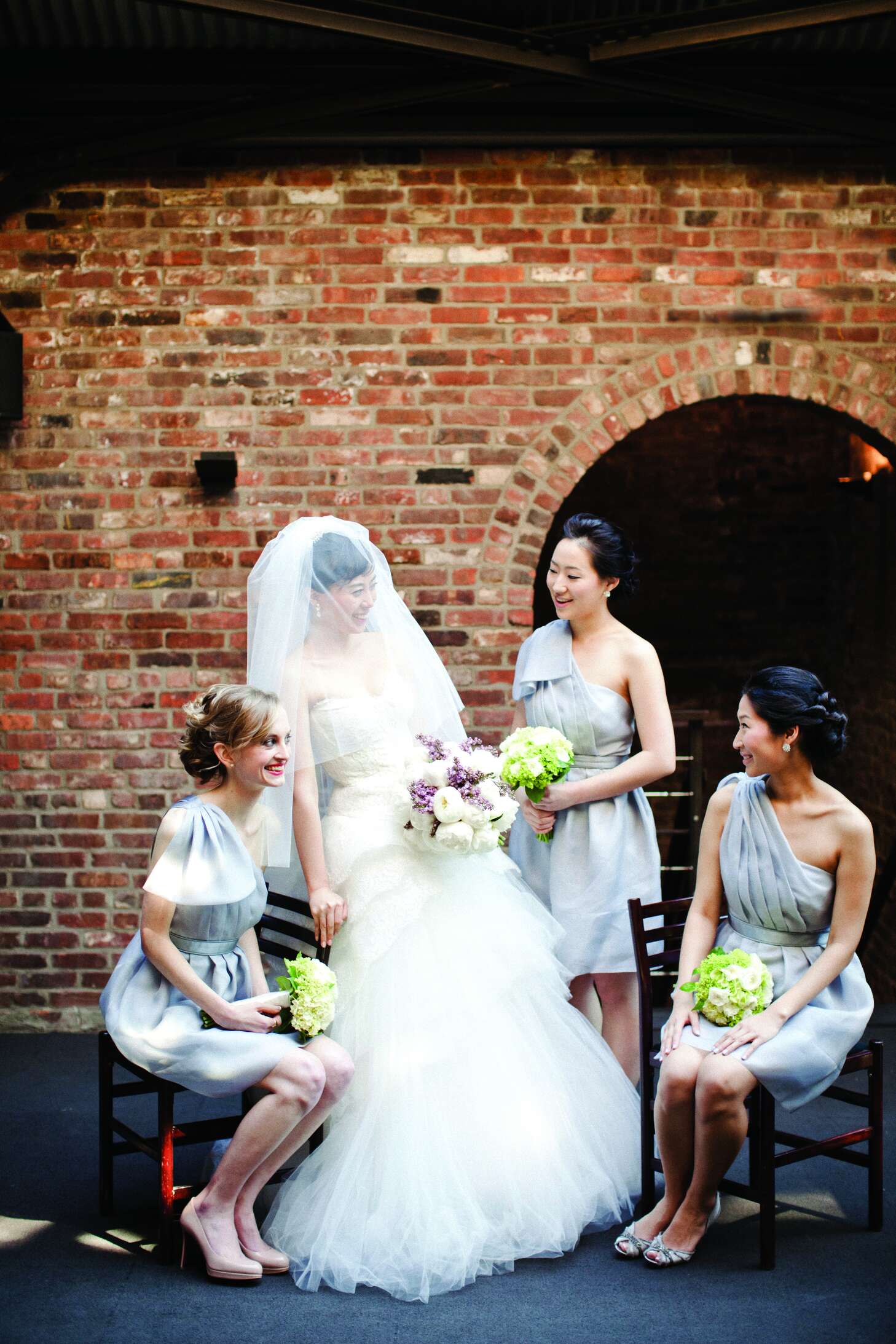 One-Shoulder Bridesmaid Dresses