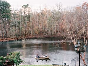 Canoe Bridal Party Arrival