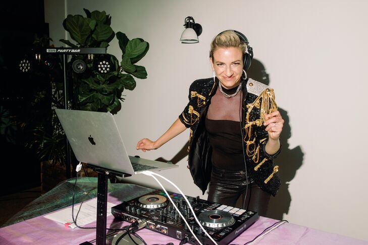 DJ Spinning Beats at Brooklyn Grange Farm in New York
