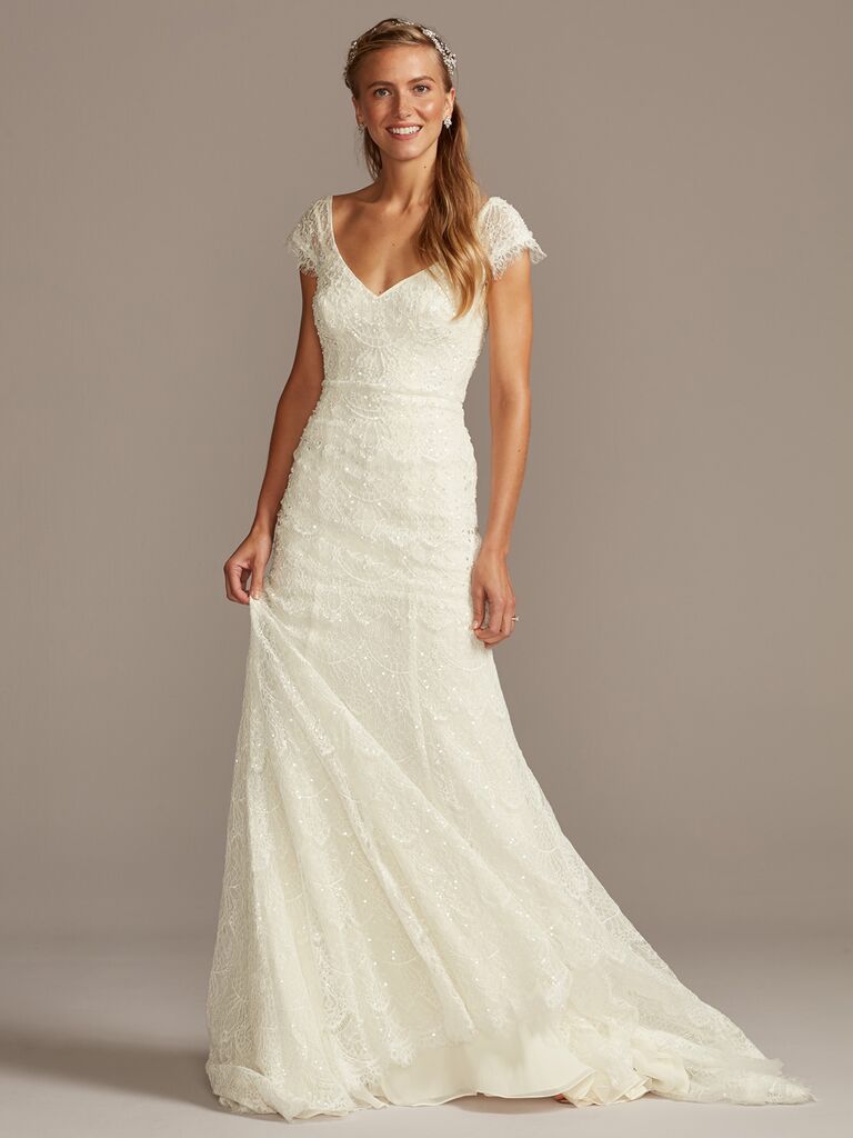 Melissa Sweet beaded A-line dress