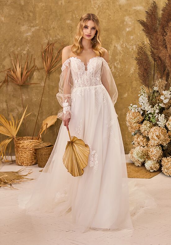 Simply Val Stefani Fairy A-Line Wedding Dress - 1