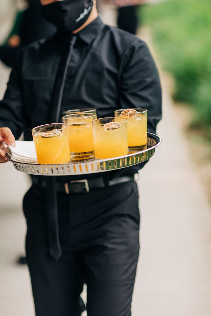 Server With Cocktails