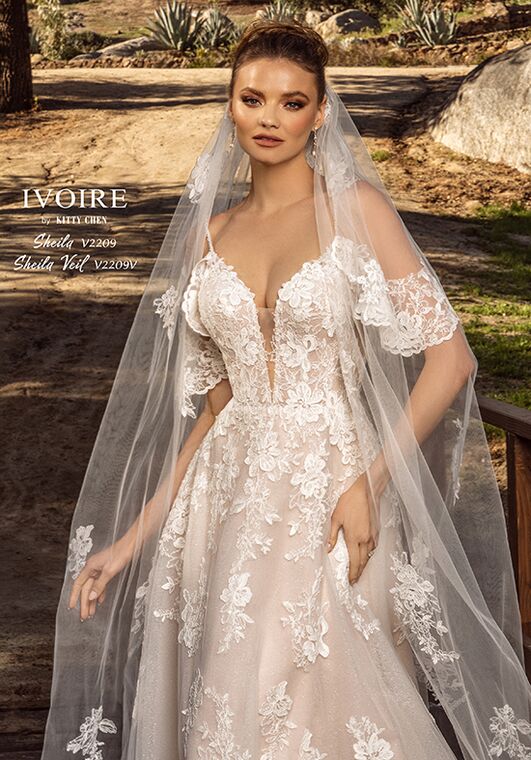 IVOIRE by KITTY CHEN SHEILA, V2209 A-Line Wedding Dress - 5