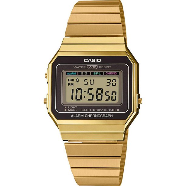 Retro-style watch from Casio for the best 15th wedding anniversary gift