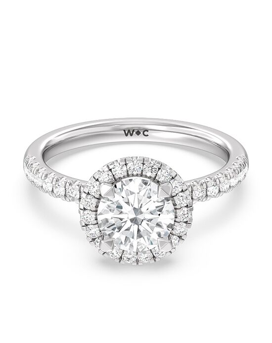 With Clarity Glamorous Cushion, Emerald, Radiant, Round, Oval Cut Engagement Ring - 1