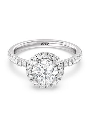 With Clarity Glamorous Cushion, Emerald, Radiant, Round, Oval Cut Engagement Ring