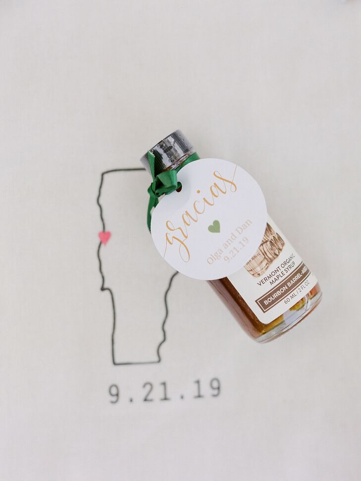 Maple Syrup for Vermont Wedding Welcome Bag