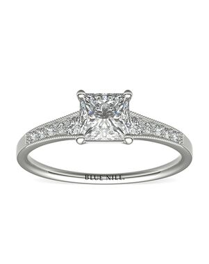 Blue Nile Princess Cut Engagement Ring