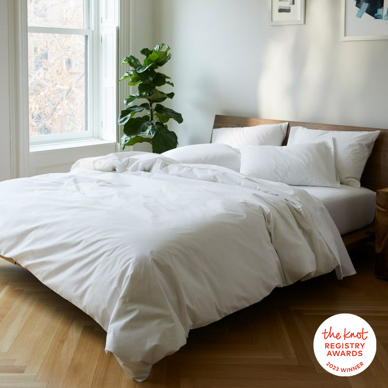 Brooklinen Luxe 4-Piece 480-Thread Count Cotton Sheet Set