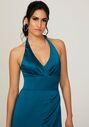 Morilee by Madeline Gardner Bridesmaids Style 21797 Halter Bridesmaid Dress - thumbnail - 3