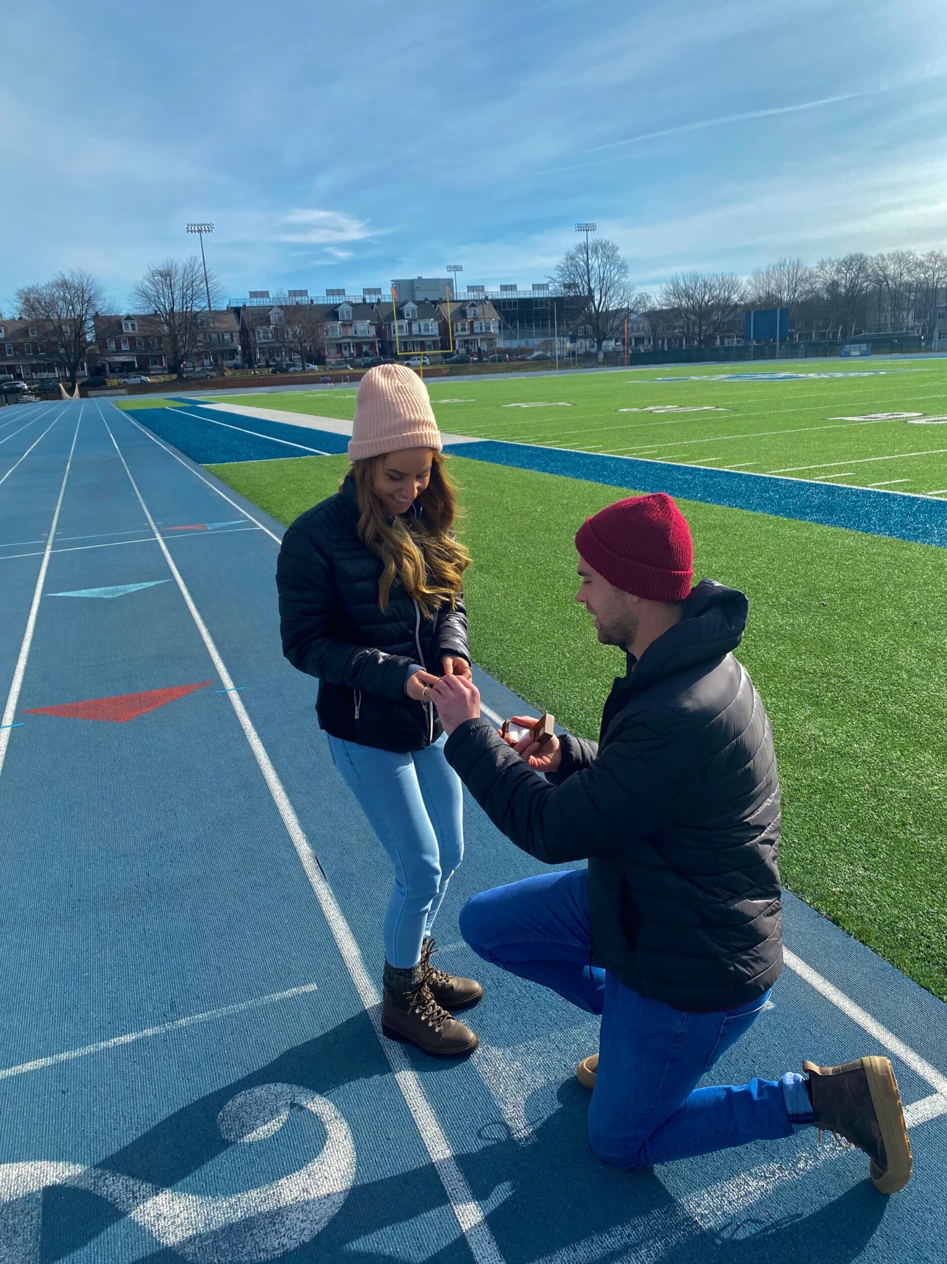 Picture of we got engaged
