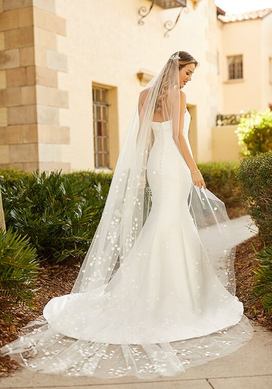 Stella York 7099 Mermaid and Trumpet Wedding Dress - 2