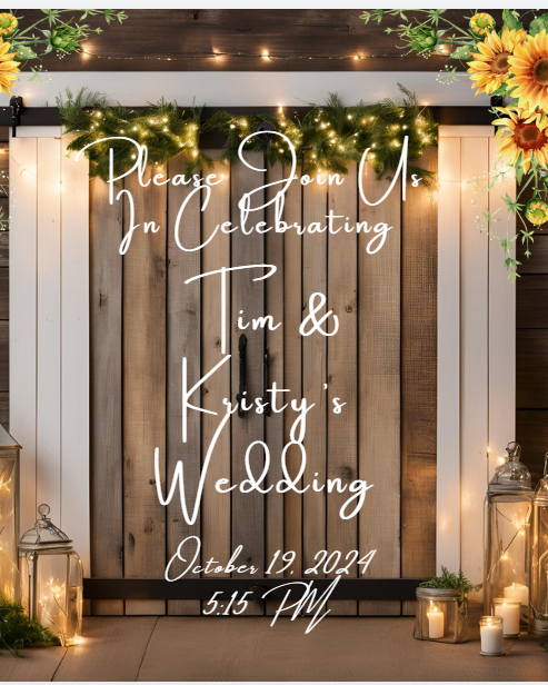 Kristy & Tim Home Page Banner