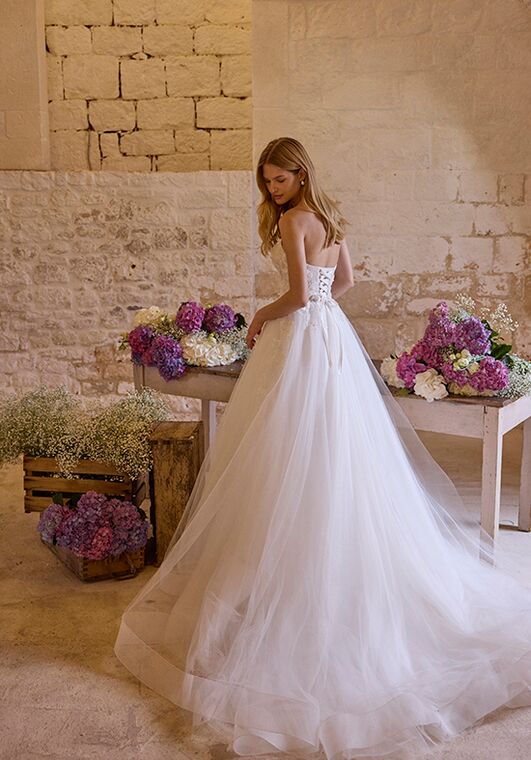 Dance of Puglia by LOVE by Ricca Sposa 25-023(2) Edda Ball Gown Wedding Dress - 5