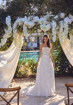 Lillian West 66432 A-Line Wedding Dress