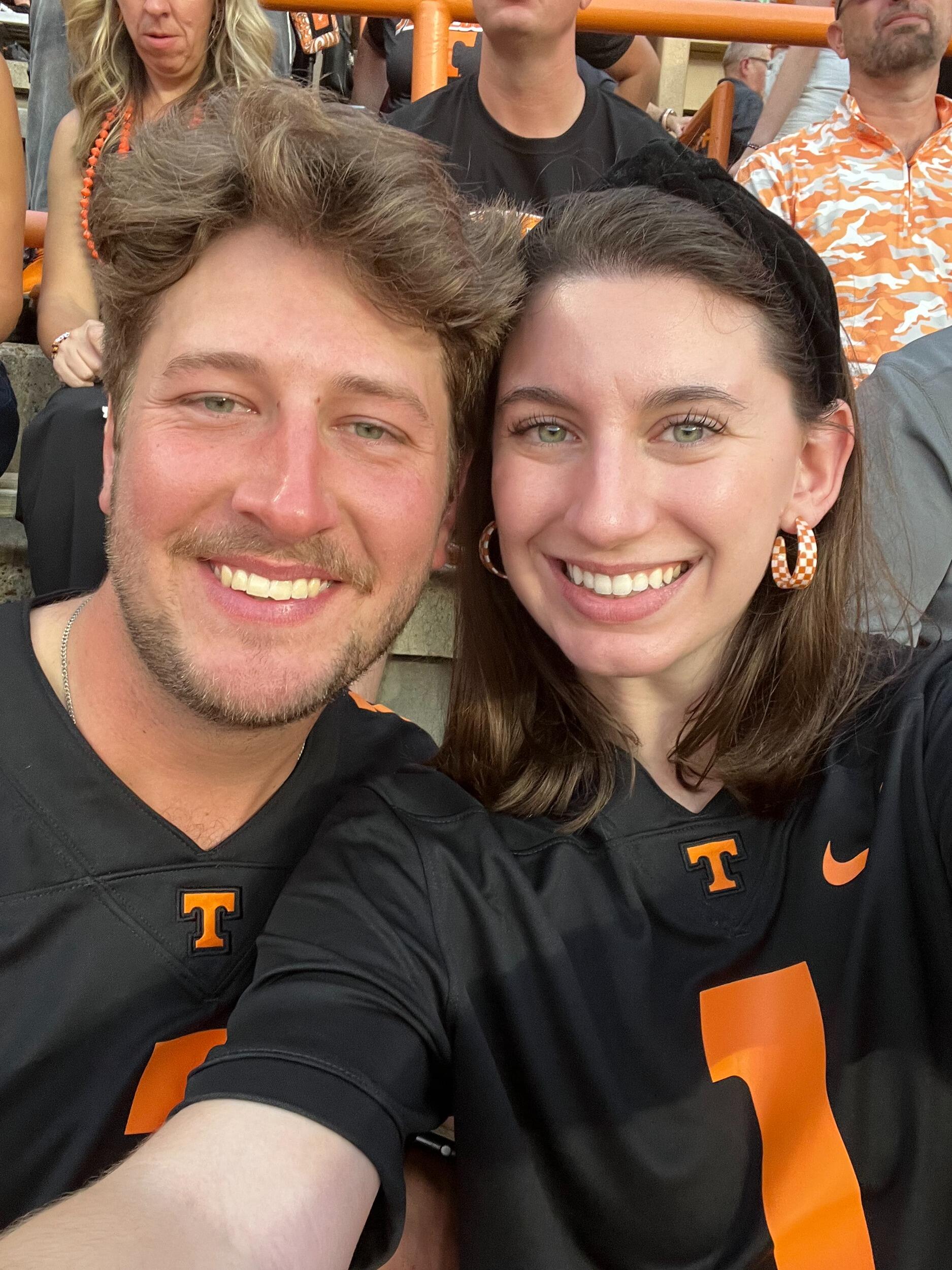 Our first Vols game post-grad!