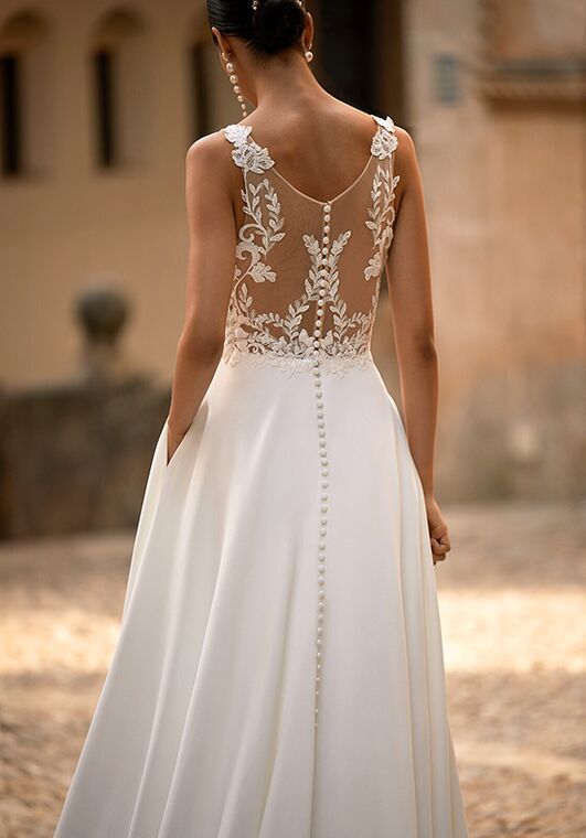 Moonlight Tango T127 A-Line Wedding Dress - 3