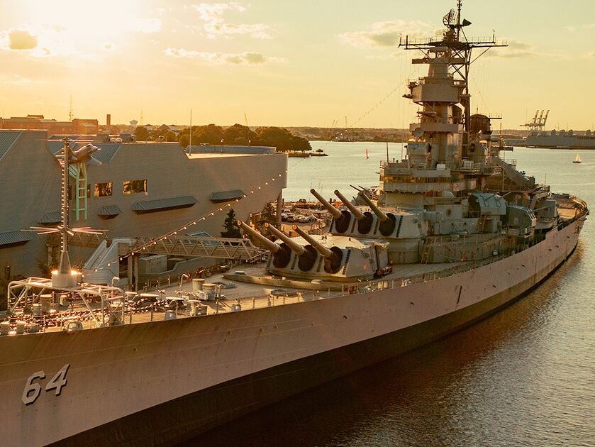 Picture of The Battleship Wisconsin
