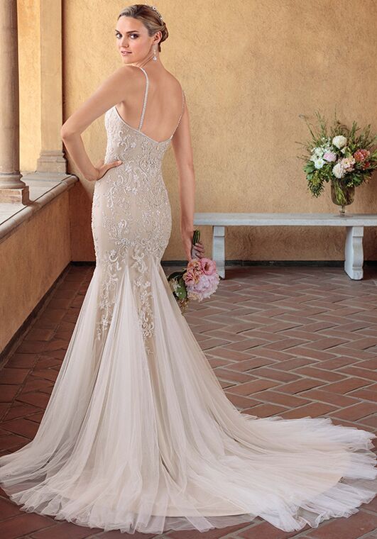 Casablanca Bridal 2321 Pixie Mermaid Wedding Dress - 2